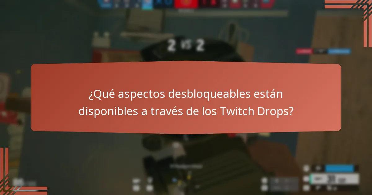 ¿Cuáles son las recompensas específicas de eventos para los Twitch Drops?