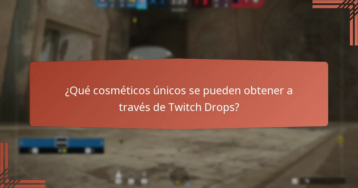 ¿Qué mejoras de personajes están disponibles a través de Twitch Drops?