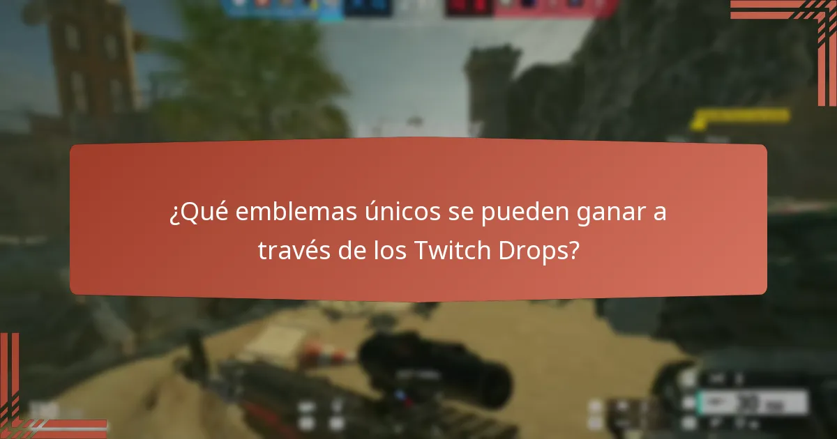 ¿Qué bonificaciones de juego se ofrecen a través de los Twitch Drops?